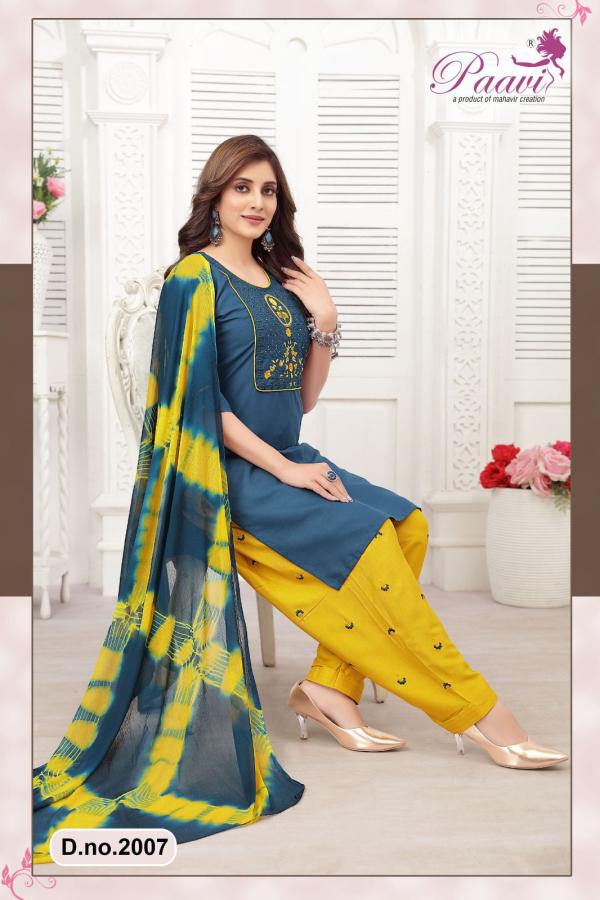 Paavi Pankh 2 Designer Kurti With Bottom Dupatta Collection